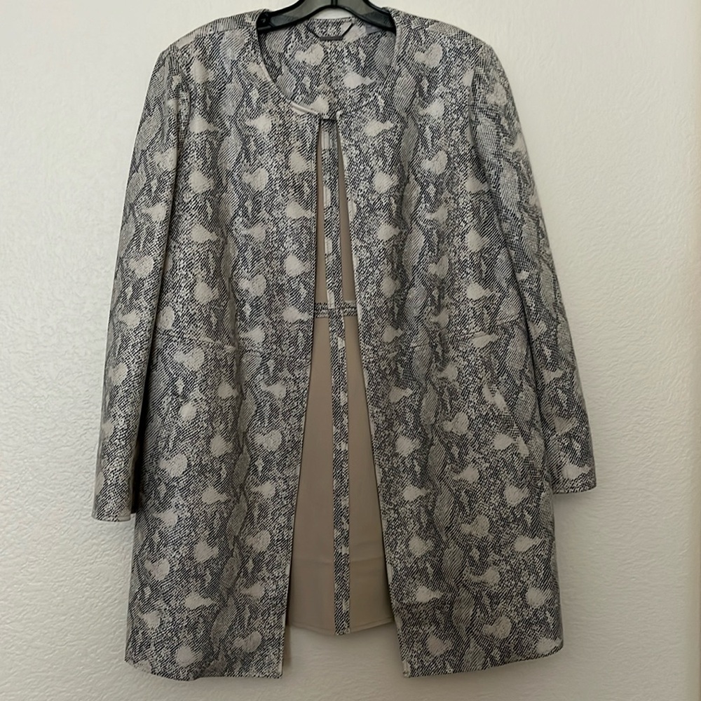 Chico’s snake skin-like jacket - Size 2